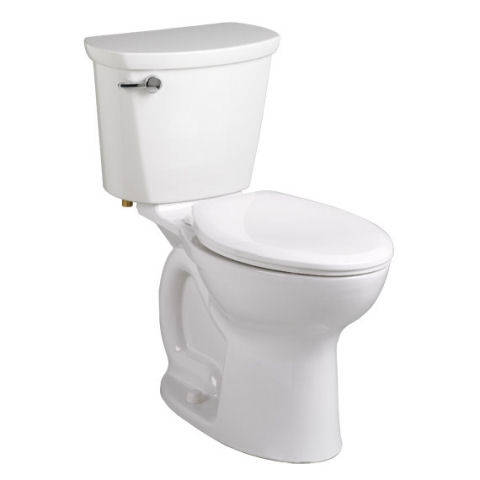 Toilette Cadet PRO, 2 pièces, 1,28 gpc/4,8 lpc, à cuvette allongée à hauteur de chaise et réservoir avec doublure, sans siège
